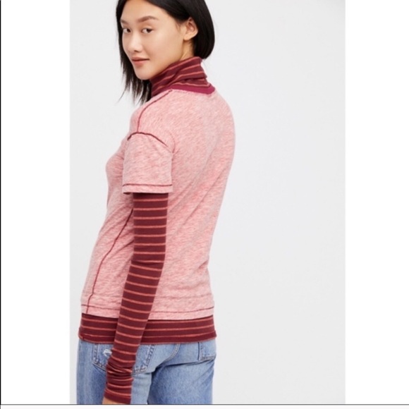 Free people Piper Twofer Long Sleeve Sz Medium - Picture 2 of 7